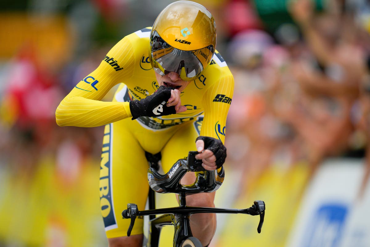 Tour de France LIVE: Result and reaction from Jonas Vingegaard’s time trial win in stage 16