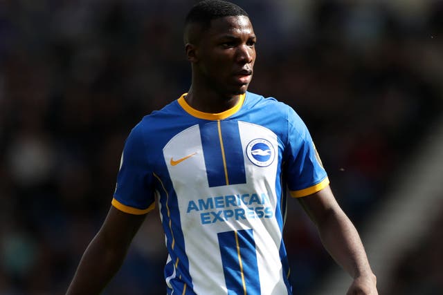 Brighton midfielder Moises Caicedo is wanted by Chelsea (Kieran Cleeves/PA)
