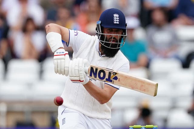 Moeen Ali will bat at three for England in the fourth Ashes Test (Mike Egerton/PA)