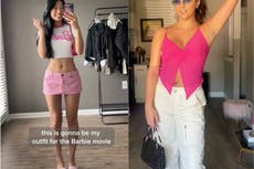 TikTokers are showing off pink outfits they’re going to wear to watch Barbie movie