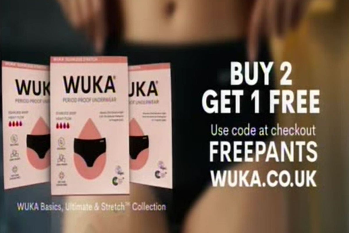 TV ad for Wuka period underwear cleared after 295 complaints