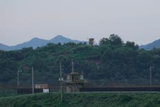 Watch: View of North Korea border after now-detained US soldier entered country ‘willfully and without authorisation’