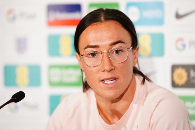 England defender Lucy Bronze was adamant that the decision to speak publicly about the situation was motivated by wider principles than money (Zac Goodwin/PA)