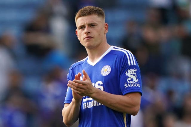 Leicester’s Harvey Barnes could sign for Newcastle in the coming days (Joe Giddens/PA)