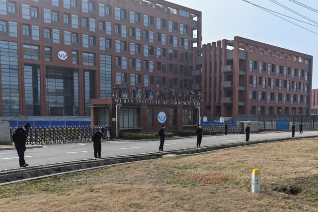 <p>This general view shows the Wuhan Institute of Virology in Wuhan, in China's central Hubei province</p>