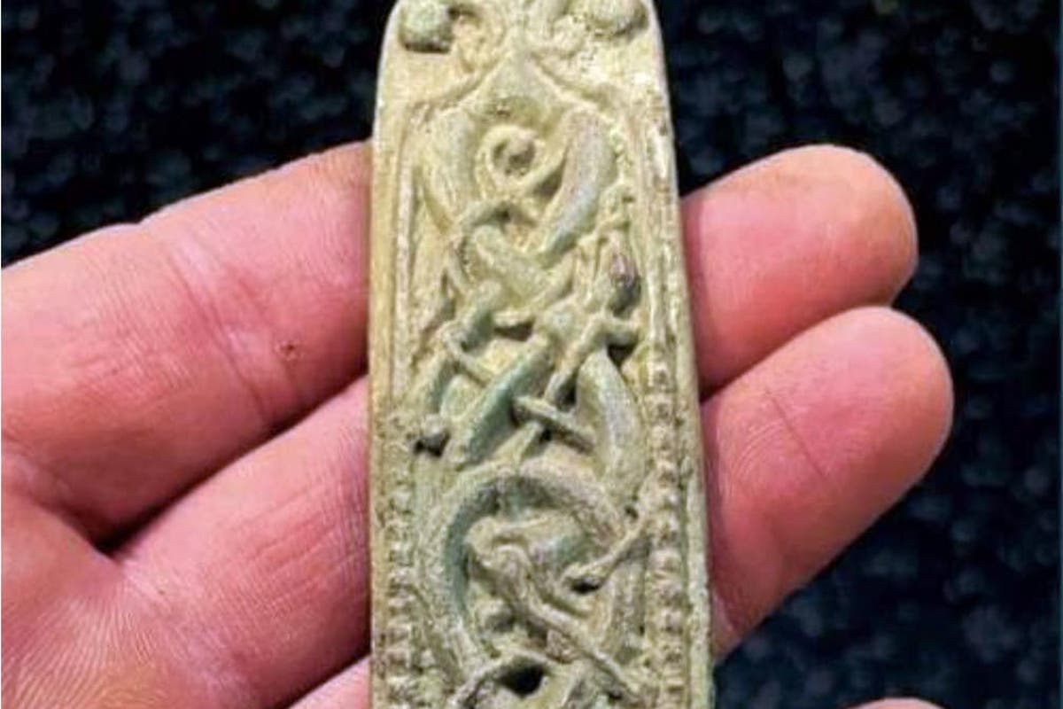 Viking artefact found by metal detectorist sells at auction for £15,000