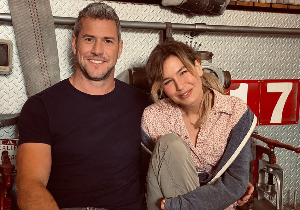 Renee Zellweger poses for first time with boyfriend Ant Anstead&rsquo;s two children