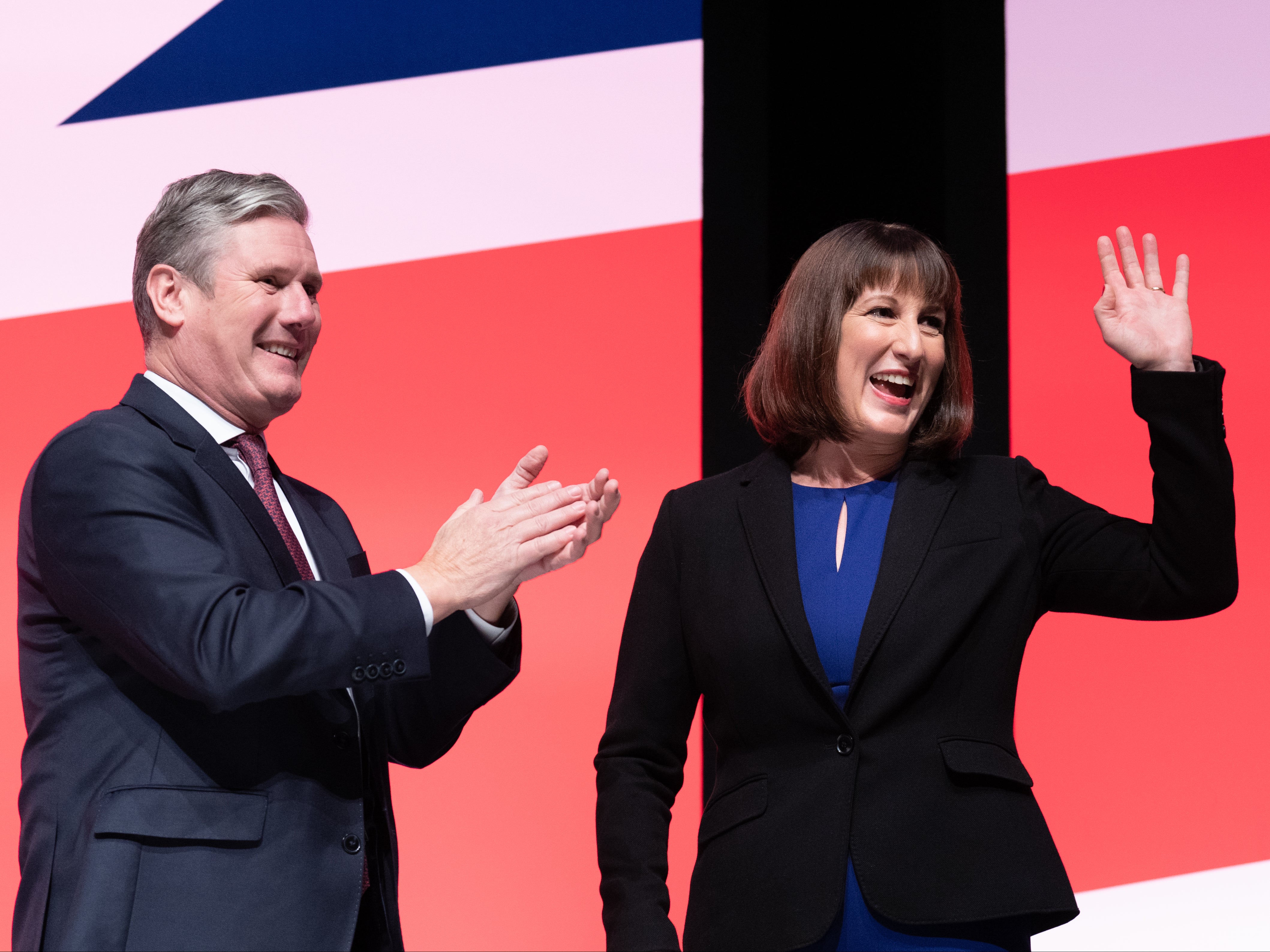 Keir Starmer and Labour’s shadow chancellor Rachel Reeves