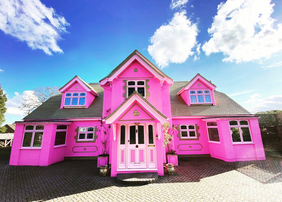 Inside Barbie-inspired dream houses in the UK
