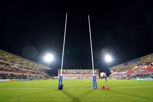 Kingspan holds the naming rights to Ulster Rugby’s stadium in Belfast (PA)