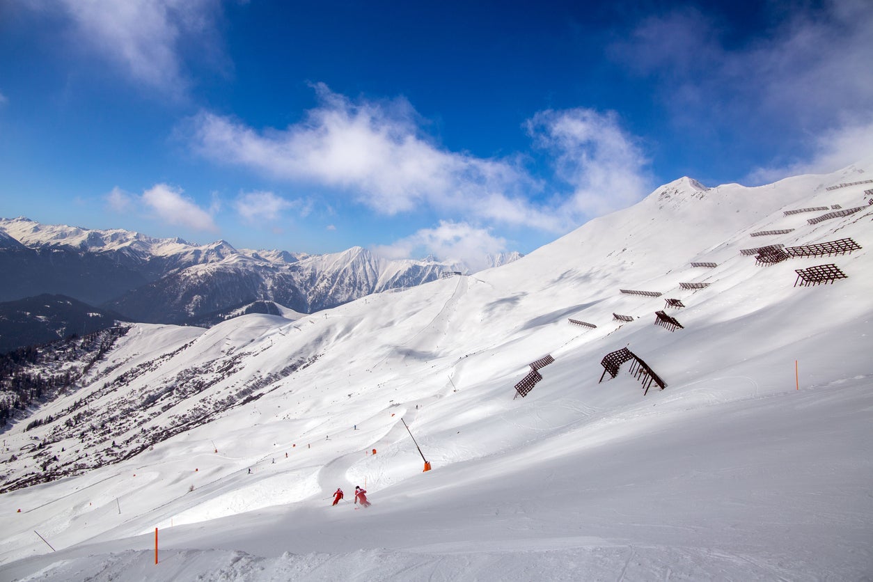 The Serfaus-Fiss-Ladis skiing region is set amongst the Austrian Alps