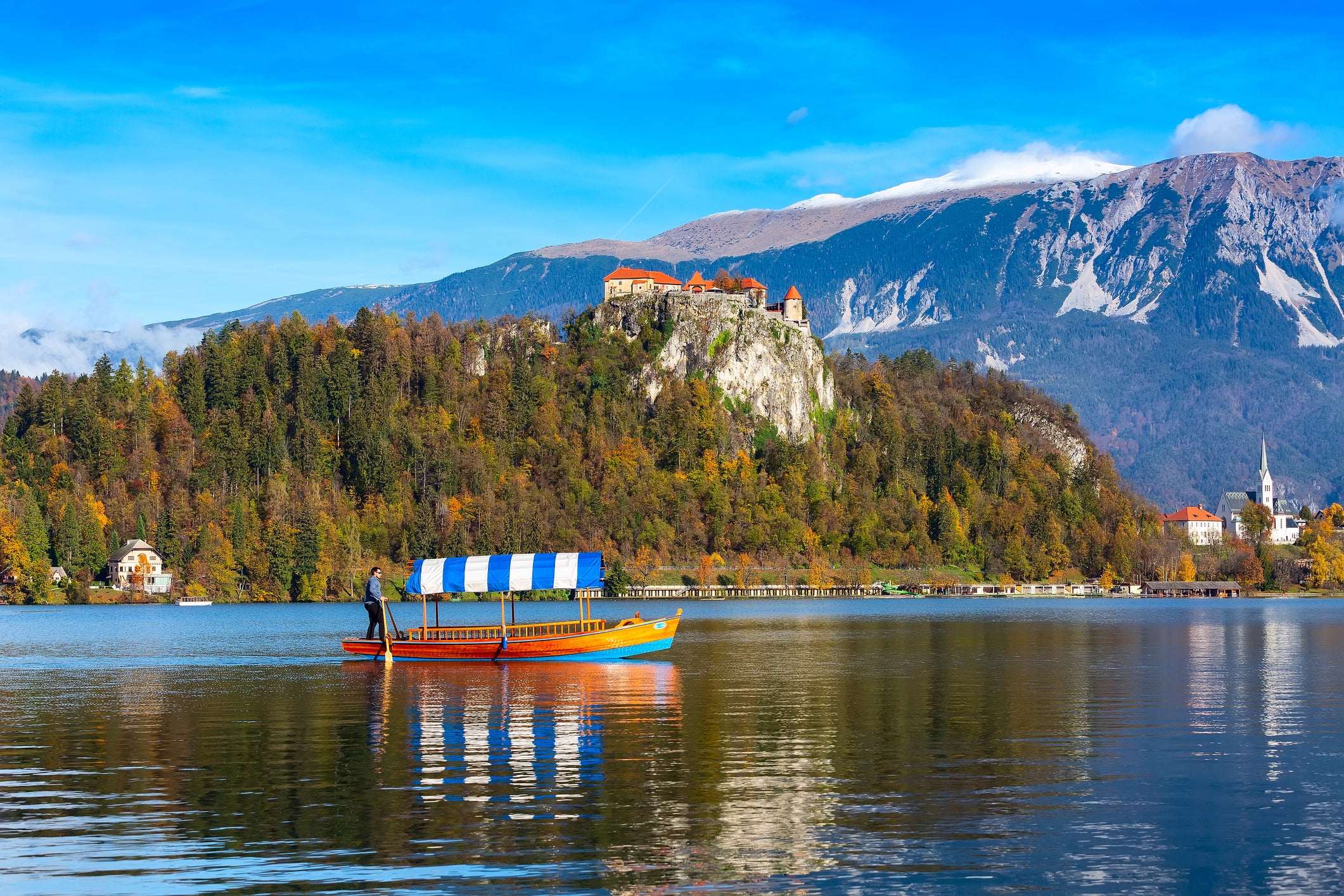 Slovenia’s most popular tourist destination, Lake Bled, is a fairytale setting for solos