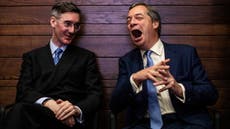 Jacob Rees-Mogg raises Nigel Farage’s bank issues at PMQs: ‘Members of the opposition deserve a bank account’