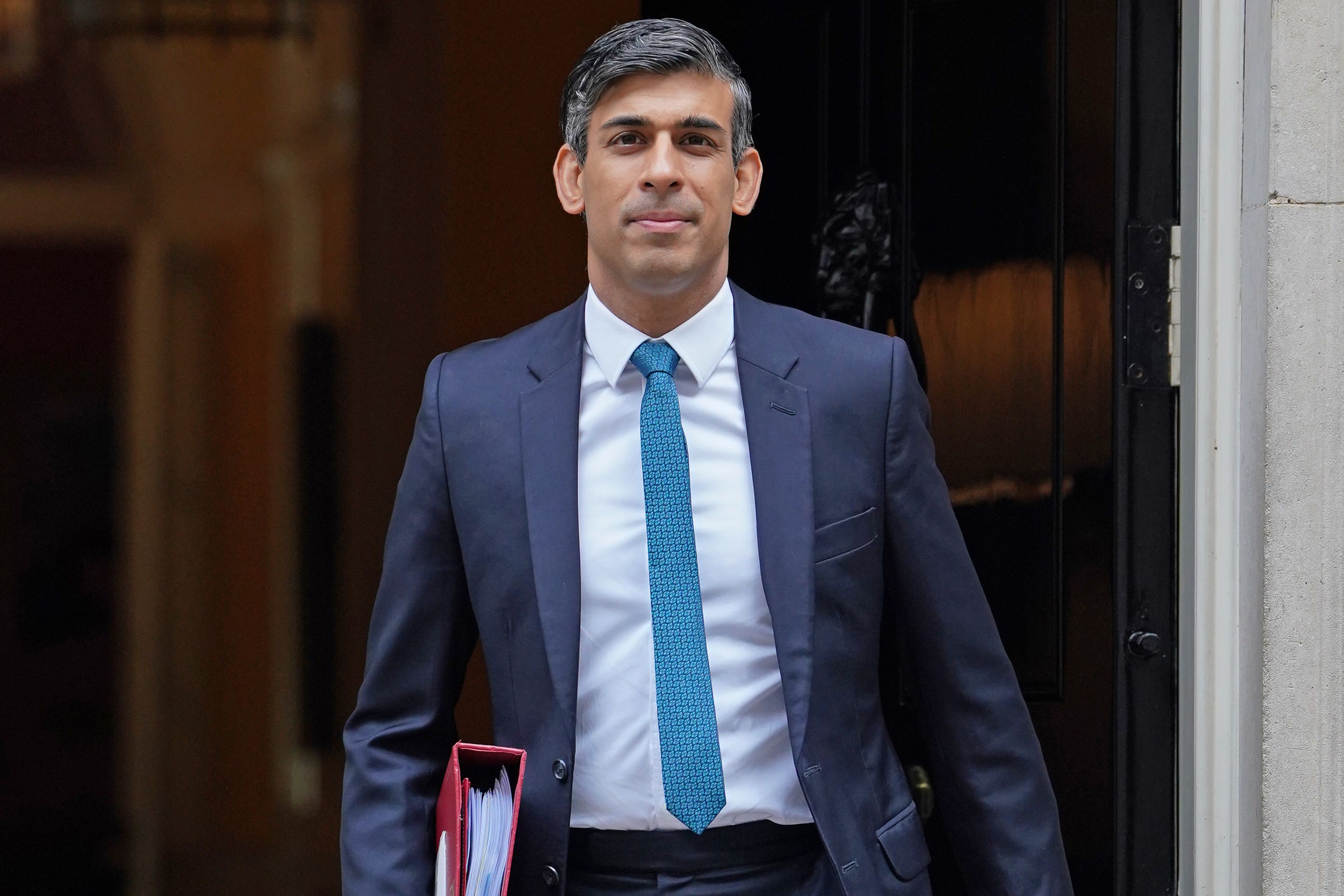 Prime Minister Rishi Sunak urged voters to back him (Lucy North/PA)