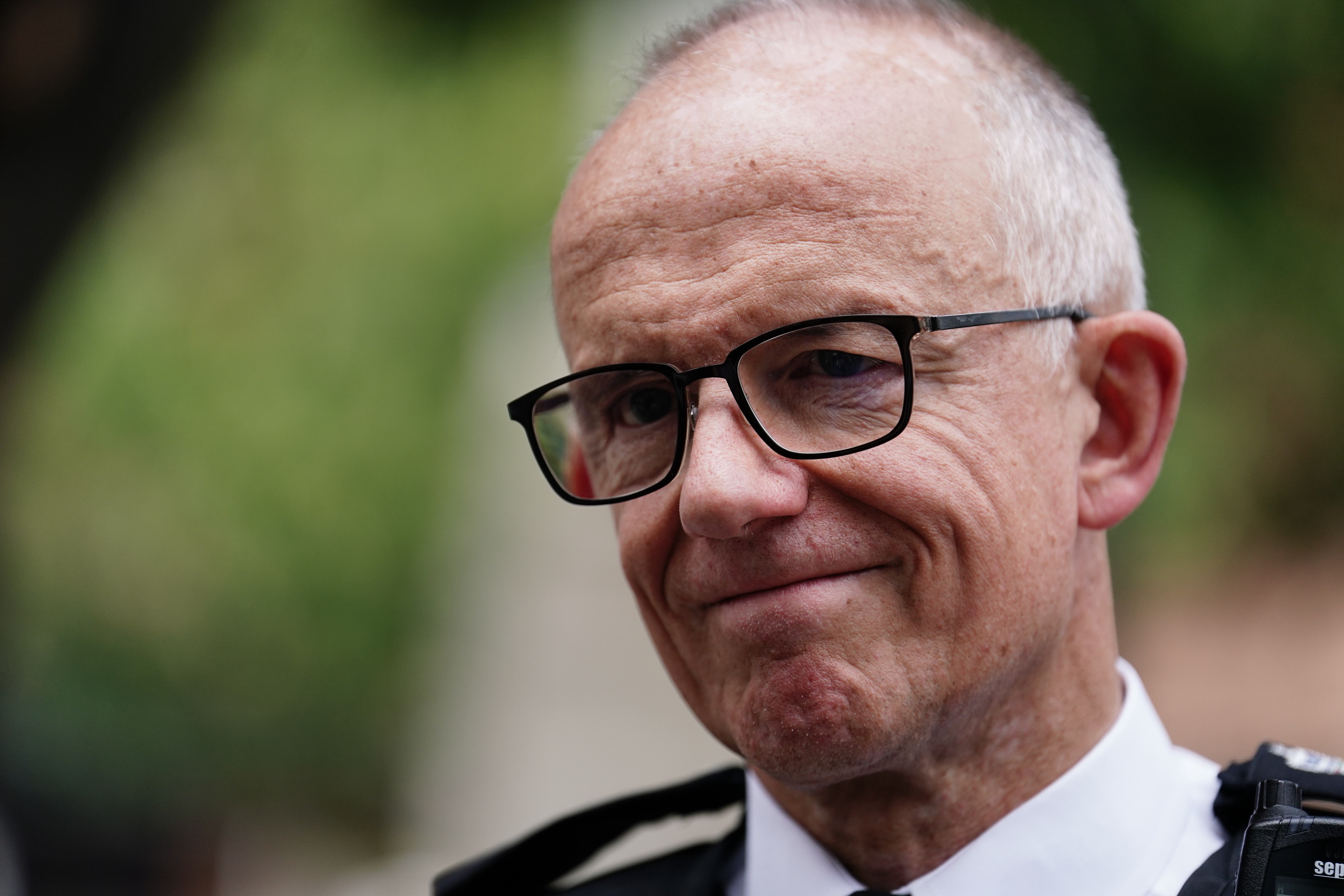 Sir Mark Rowley told NHS partners the Met Police would be reducing its mental health response by September, but was forced to extend the deadline (Jordan Pettitt/PA)