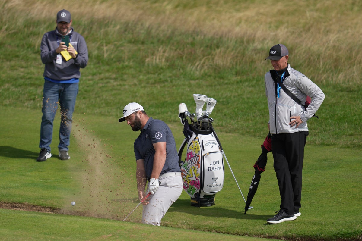 British Open goes from brown grass to green. Silver is the color that matters.