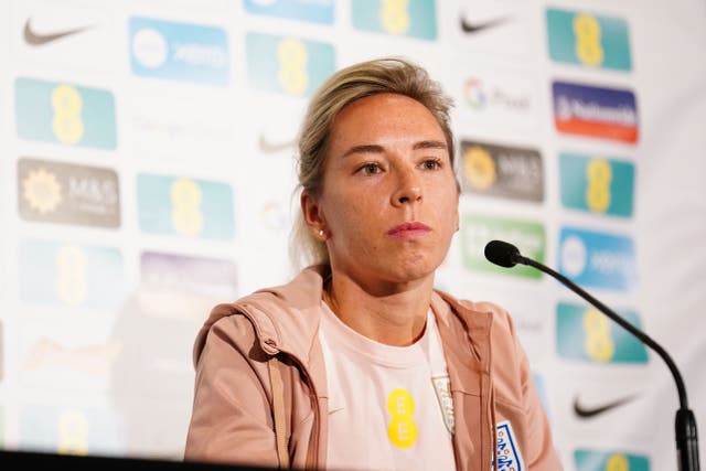 England midfielder Jordan Nobbs said a decision is yet to be made on what armband captain Millie Bright will wear (Zac Goodwin/PA)