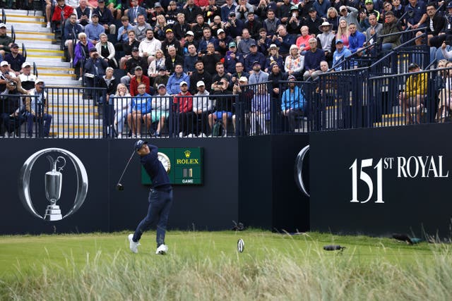 Royal Liverpool member Matthew Jordan enjoyed a dream start to the 151st Open on his home course (Richard Sellers/PA)