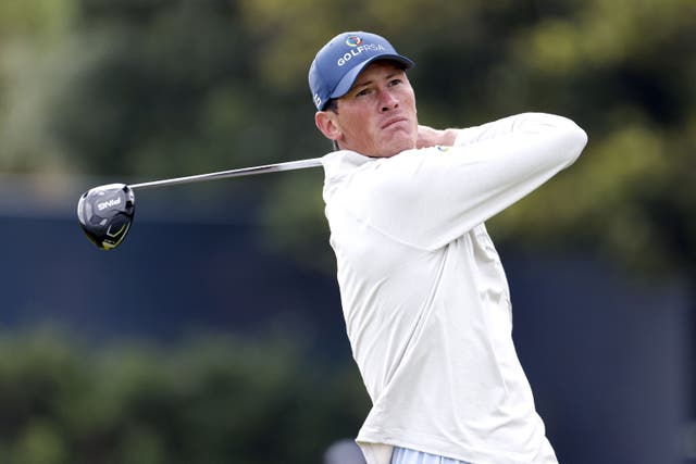 Amateur champion Christo Lamprecht claimed the early lead on the first day of the 151st Open Championship (Richard Sellers/PA)