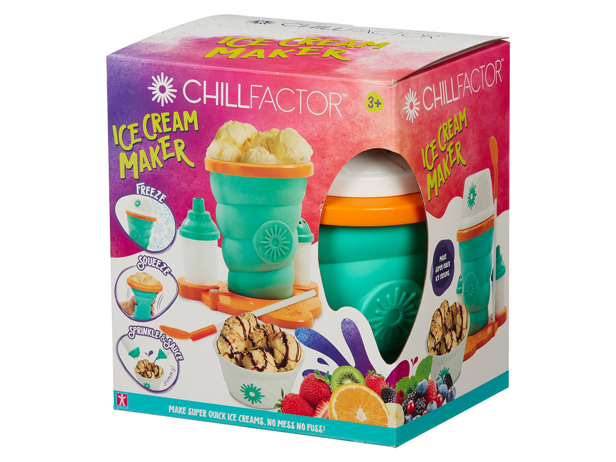 Chill factor ice cream maker