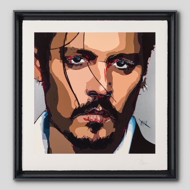 <p>I was given a sneak preview of Depp’s artwork before it was revealed to the world </p>