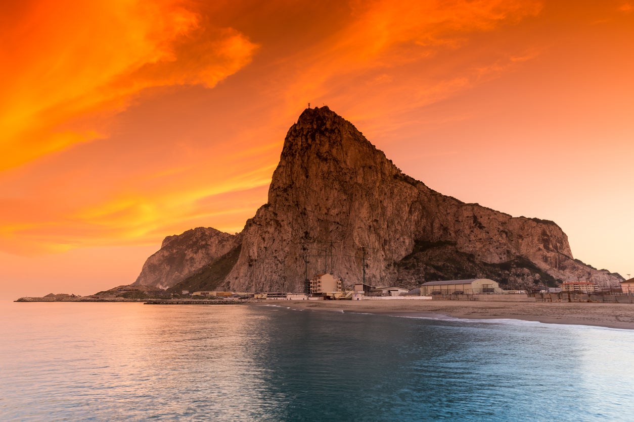 The Rock of Gibraltar is the territory’s most well-known landmark