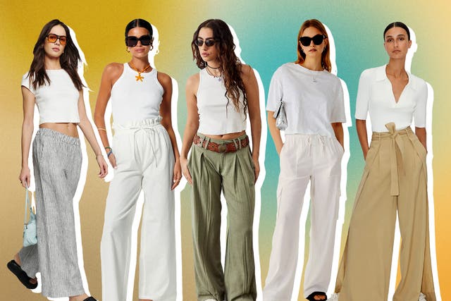 <p>Linen trousers are a fail-safe alternative to jeans </p>
