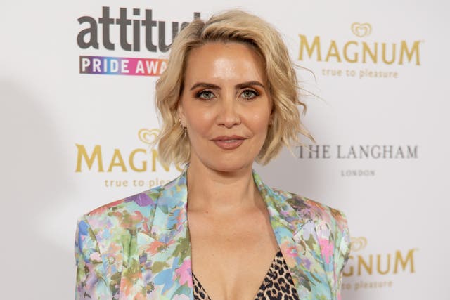 <p>Claire Richards attends the Attitude Pride Awards 2023 at Langham Hotel on June 22, 2023</p>