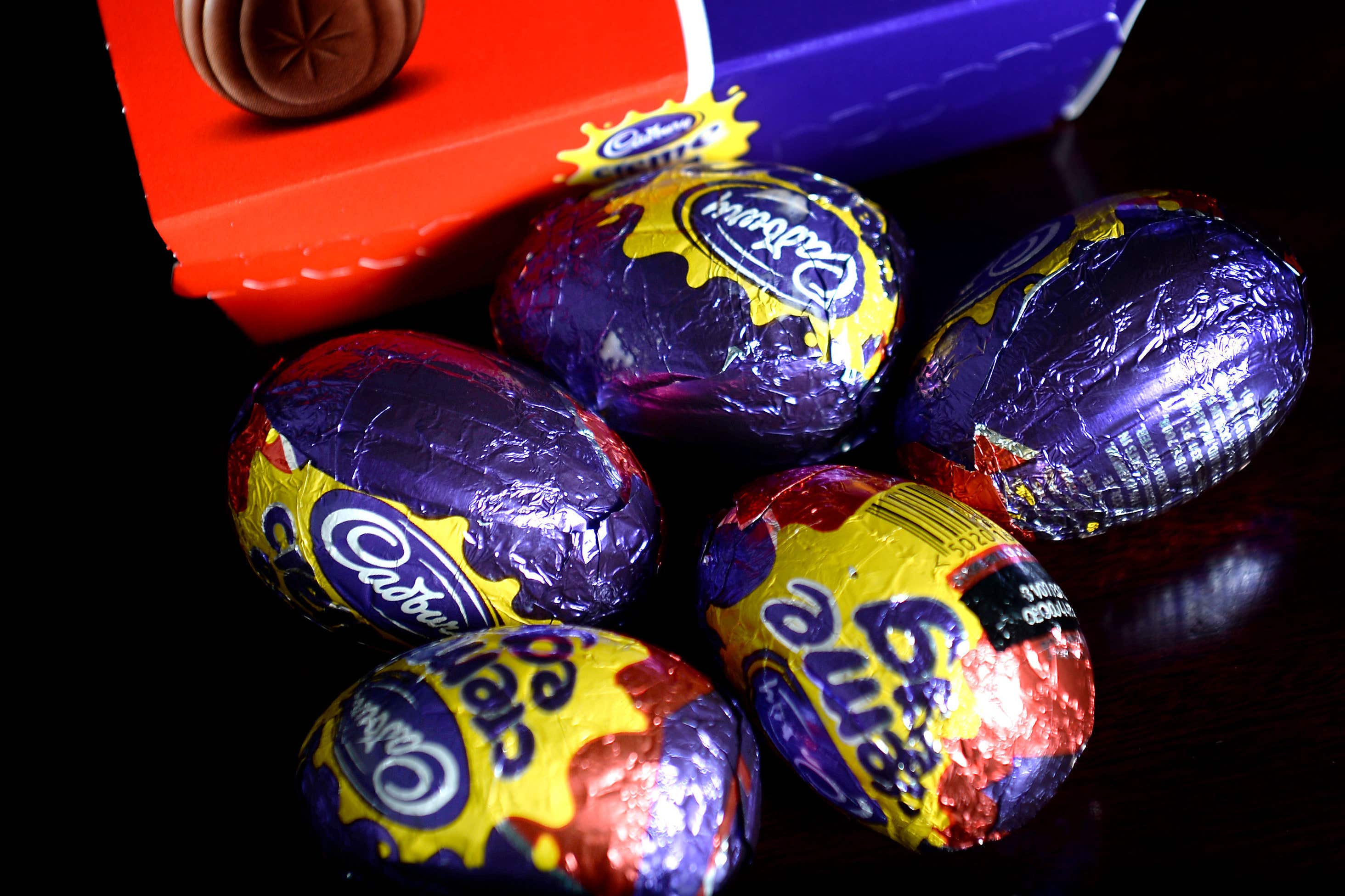 The Creme Eggs were worth more than ?31,000 (PA)