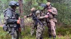 Belarus defence ministry release video claiming to show joint Wagner drills