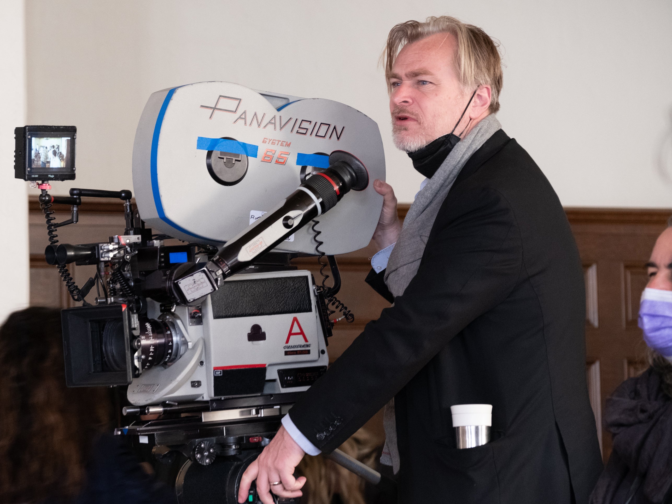 Cameraman: Christopher Nolan on the set of ‘Oppenheimer'