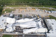 Tornado damage to Pfizer plant will probably create long-term shortages of some drugs hospitals need