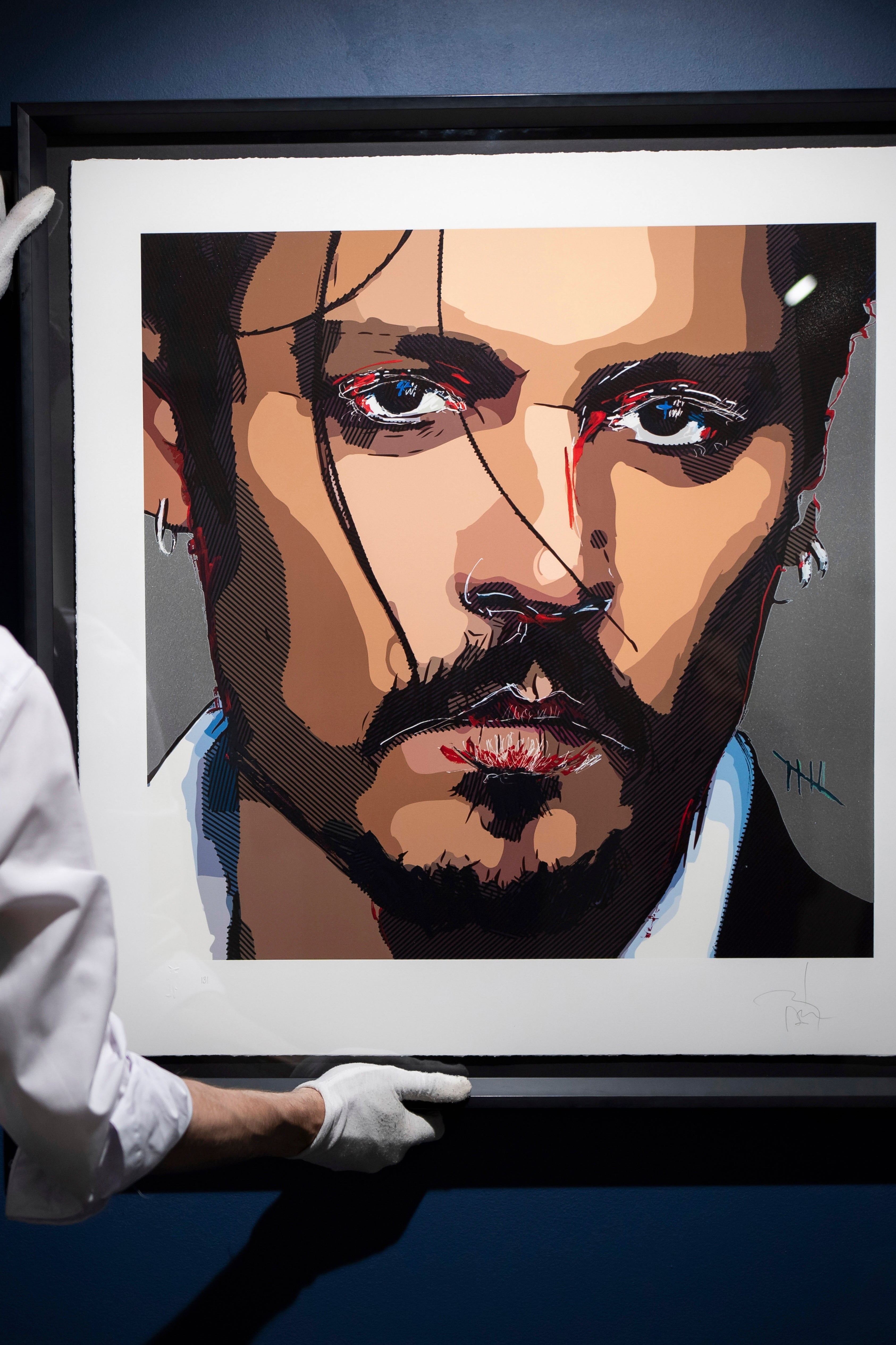 Johnny Depp Self-Portrait