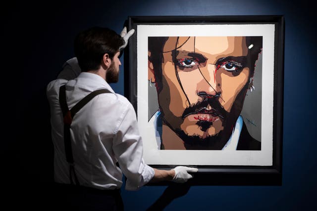 Johnny Depp Self-Portrait