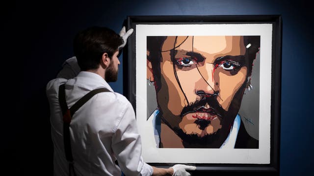 Johnny Depp creates debut self-portrait in 'dark' and 'confusing' time | The Independent