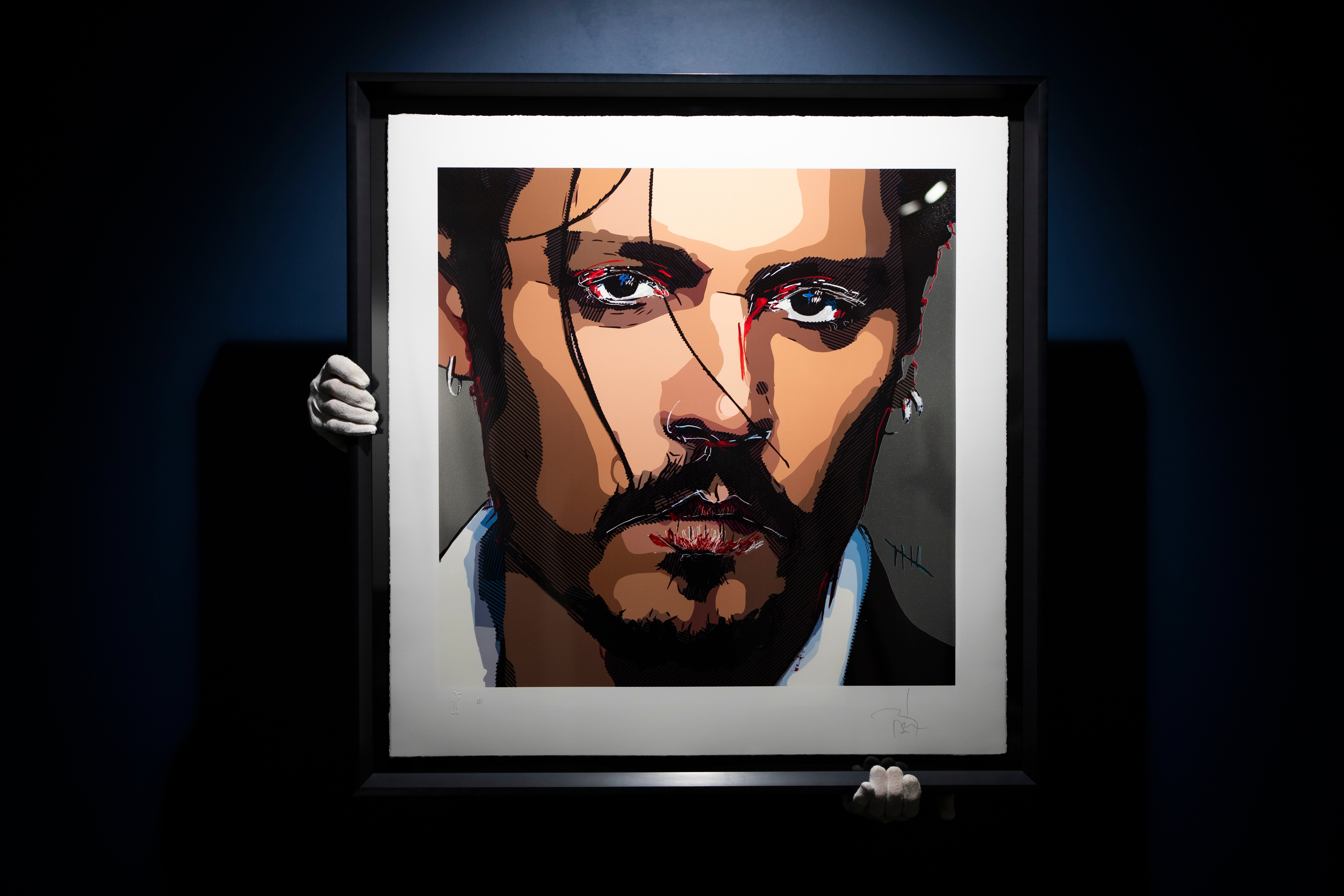 Johnny Depp Self-Portrait