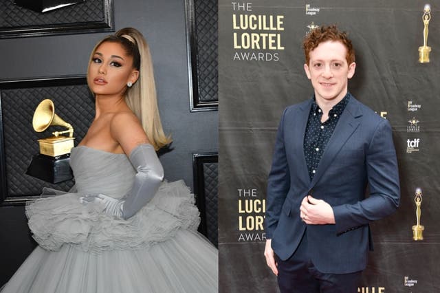 <p>Ariana Grande goes out to dinner with Ethan Slater after Dalton Gomez divorce</p>