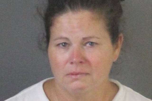 <p>Rhonda Jewell, 46, of Baker County, Florida, has been charged with manslaughter after allegedly leaving a 10-month-old in a hot car for more than five hours, resulting in the baby’s death</p>