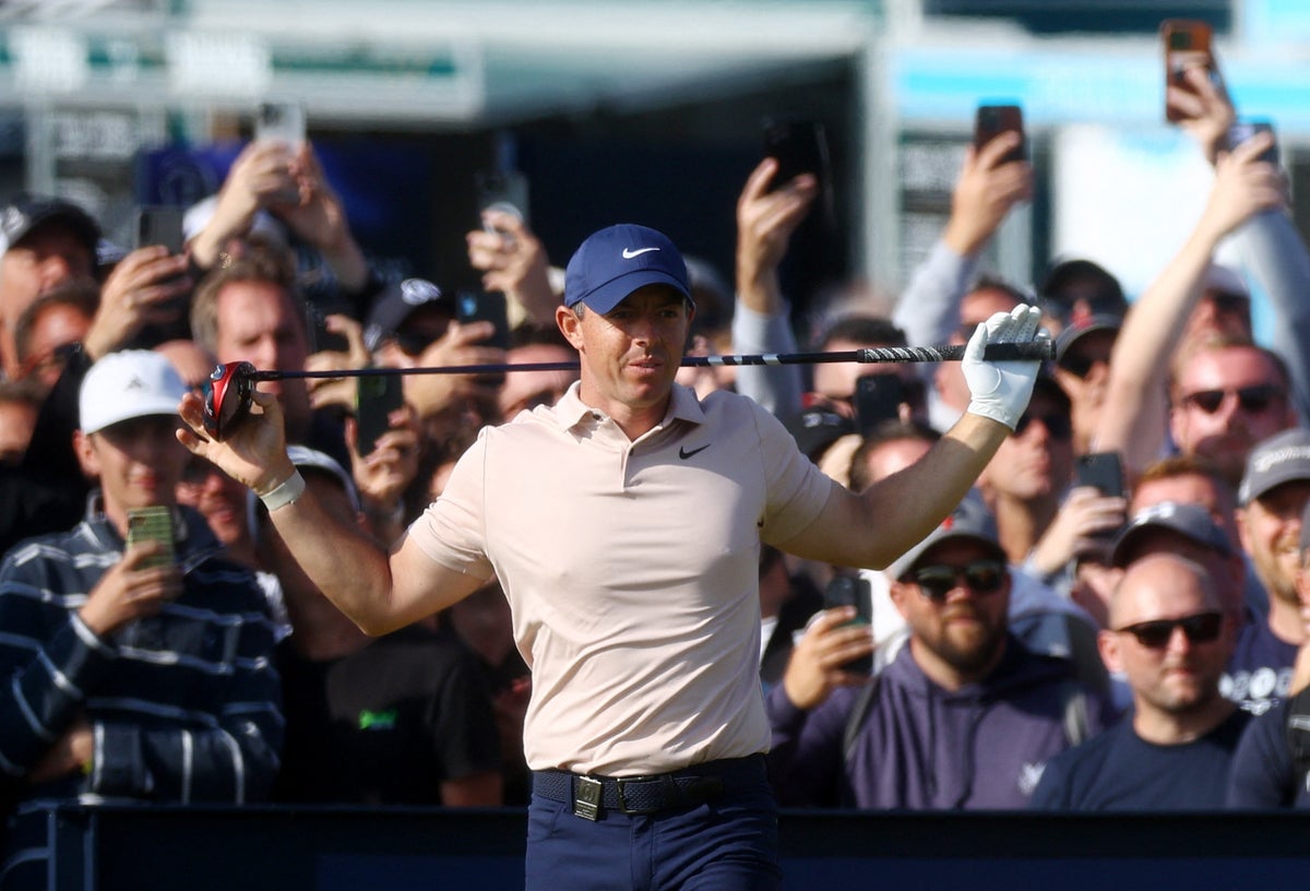 The Open 2023: Tee times and schedule for Round 2 including Rory McIlroy and Tommy Fleetwood