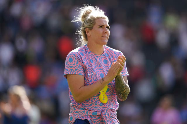 England captain Millie Bright will switch armbands for each match of the World Cup (Martin Rickett/PA)