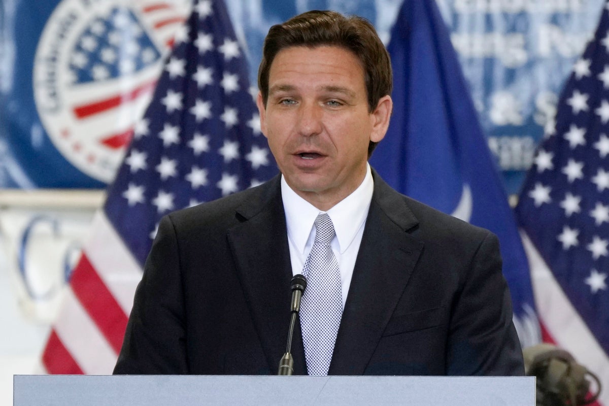 Ron DeSantis has already blown 40 per cent of his campaign donations – on private jets and fancy campaign dinners