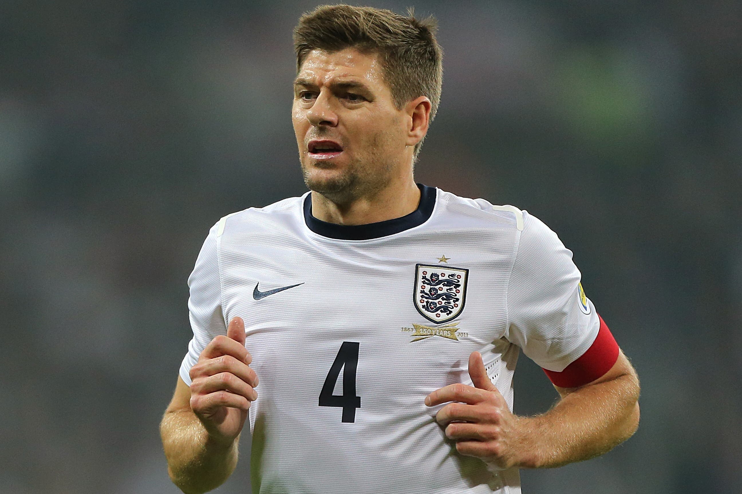 Steven Gerrard made 114 appearances for England, placing him fourth on the all-time list (Nick Potts/PA)