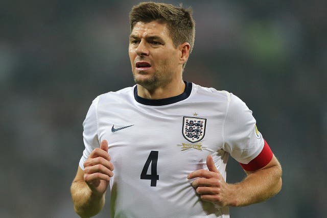 Steven Gerrard made 114 appearances for England, placing him fourth on the all-time list (Nick Potts/PA)