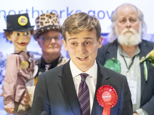 <p>Selby byelection winner and new Labour MP Keir Mather </p>