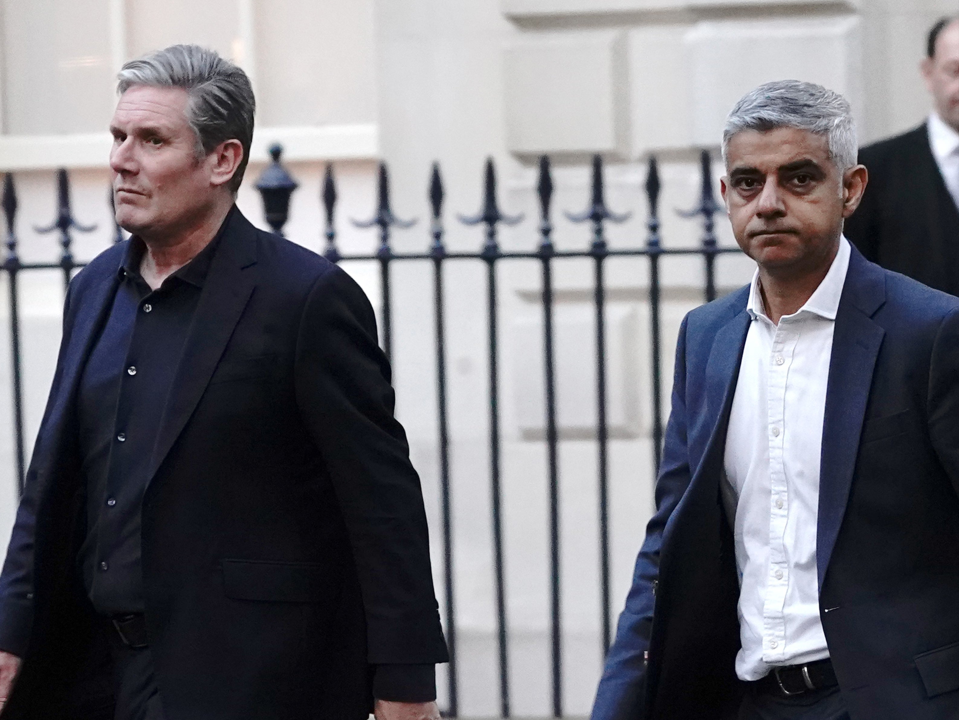 London mayor Sadiq Khan is the most senior Labour figure to call for an Israeli ceasefire, defying Keir Starmer’s party line