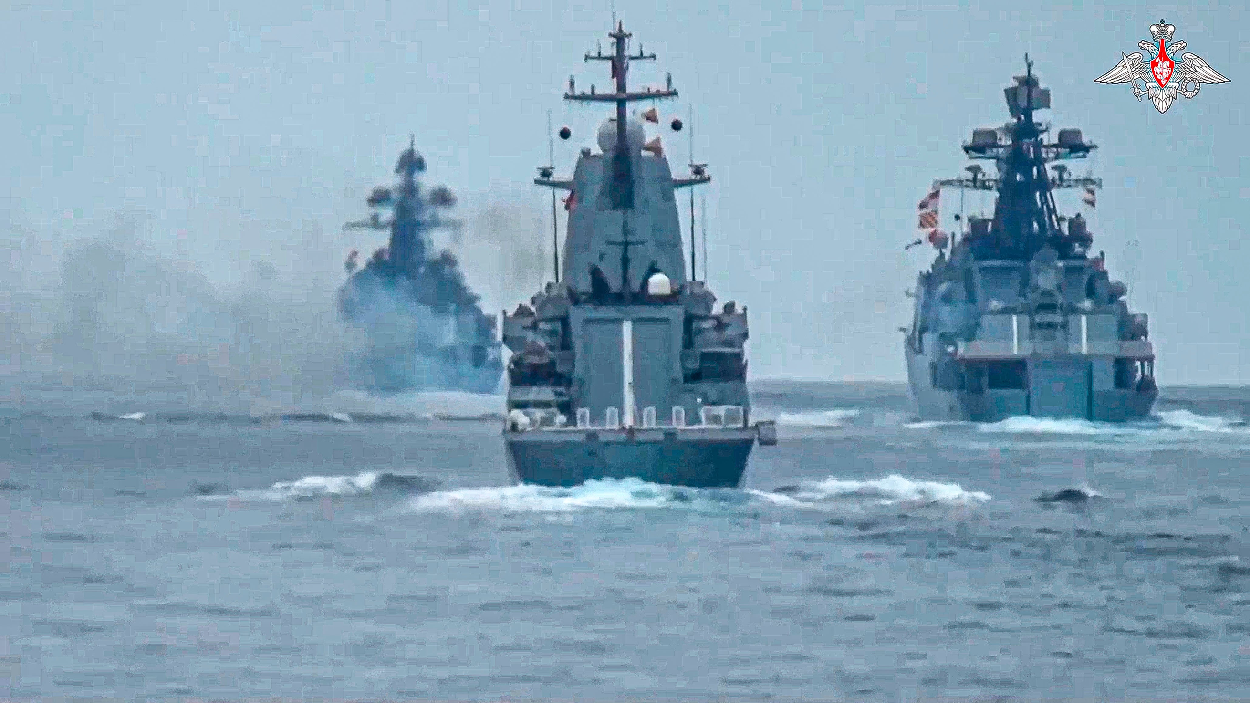 Russia Navy Drills