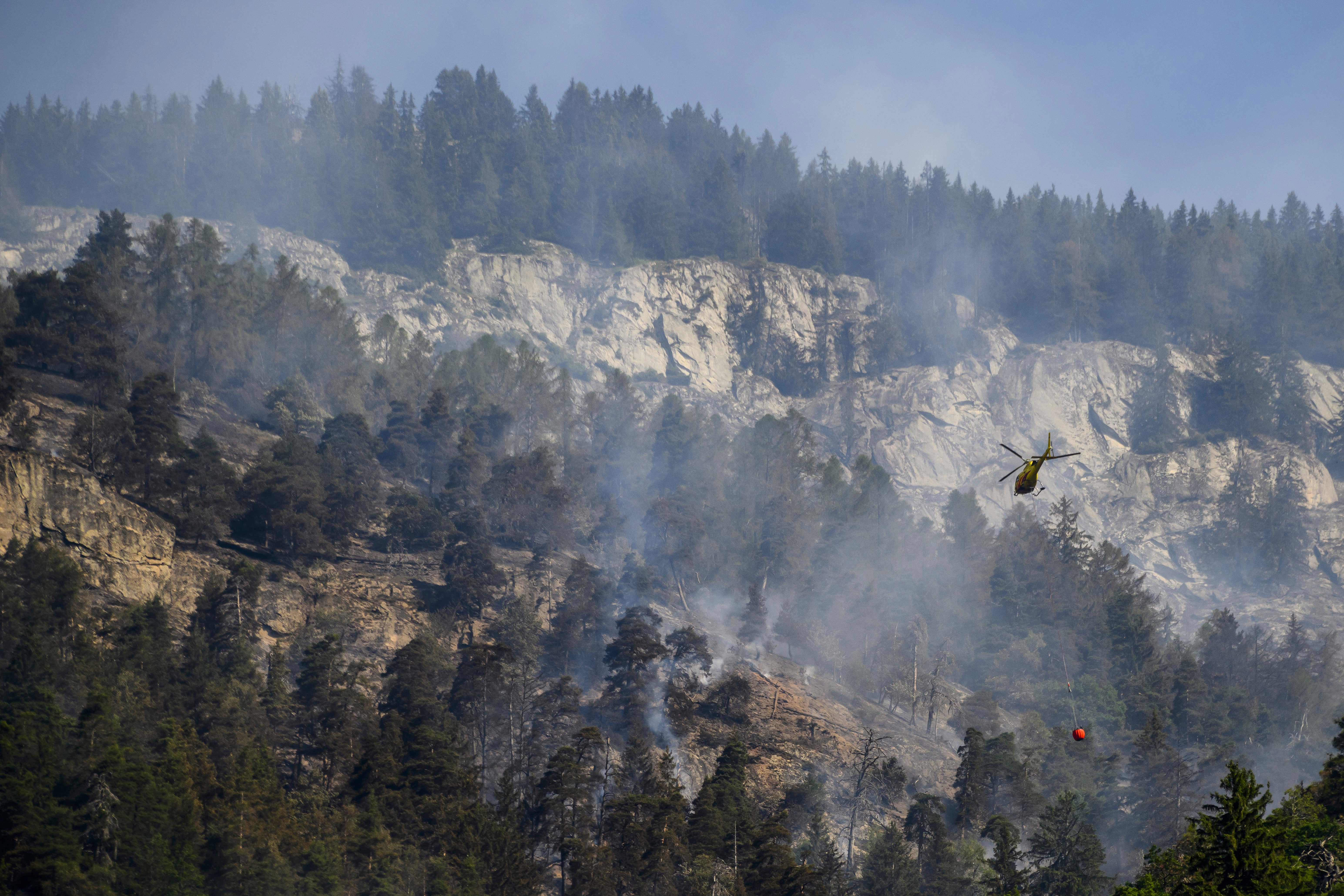 Switzerland Forest Fire