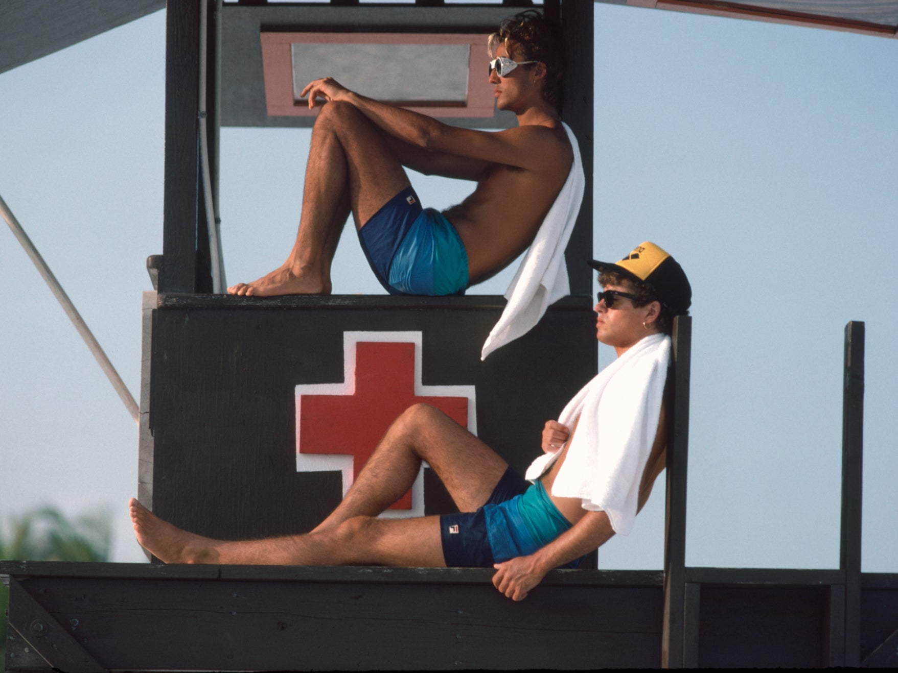 Young Guns: Andrew Ridgeley and George Michael during their Wham! heyday