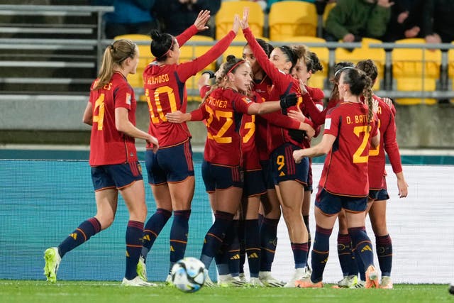 Spain got their World Cup campaign off to a winning start (AP Photo/John Cowpland )