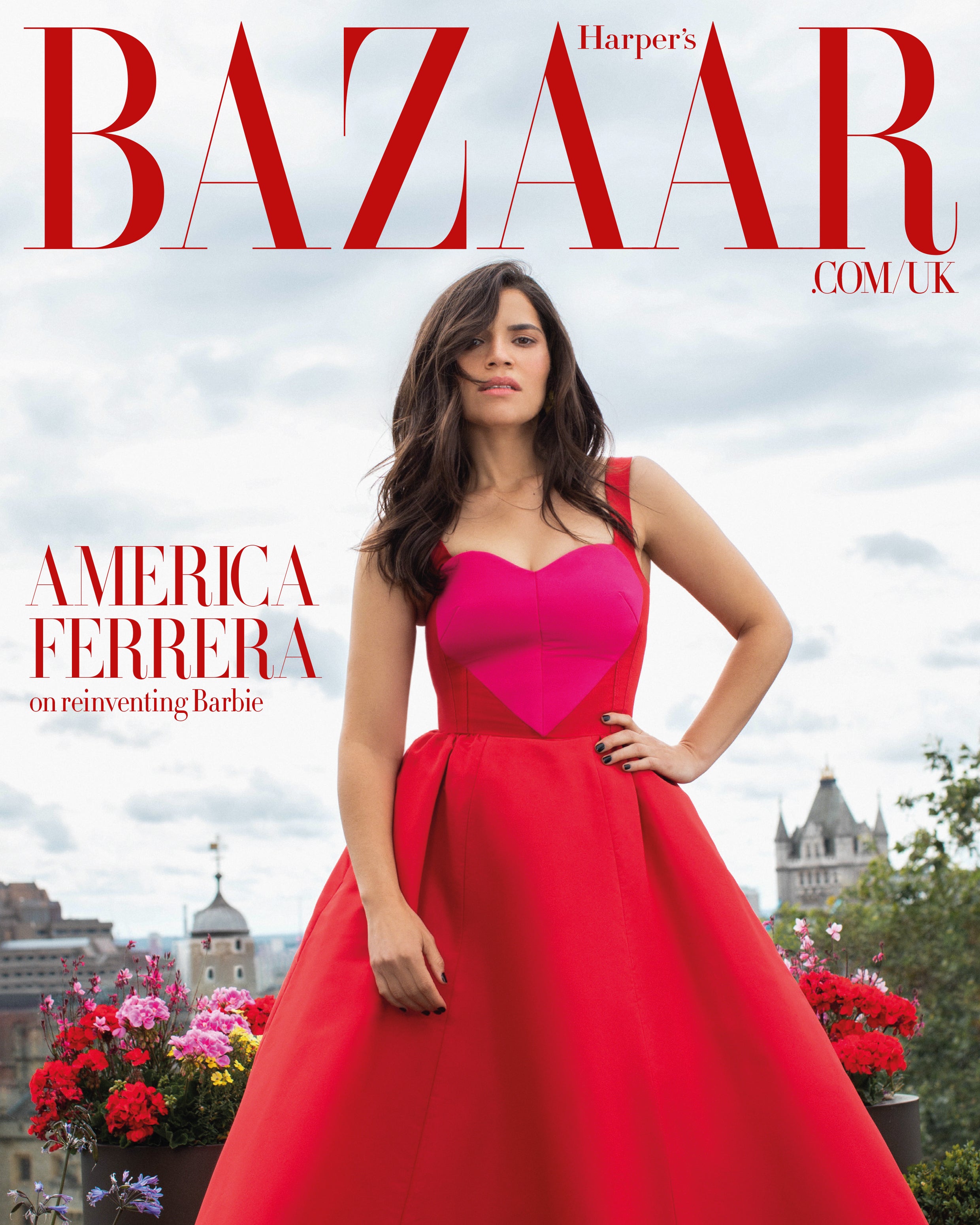 America Ferrera stars on the digital cover of Harper’s Bazaar UK